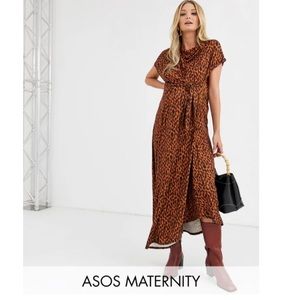 Leopard Maternity Dress
